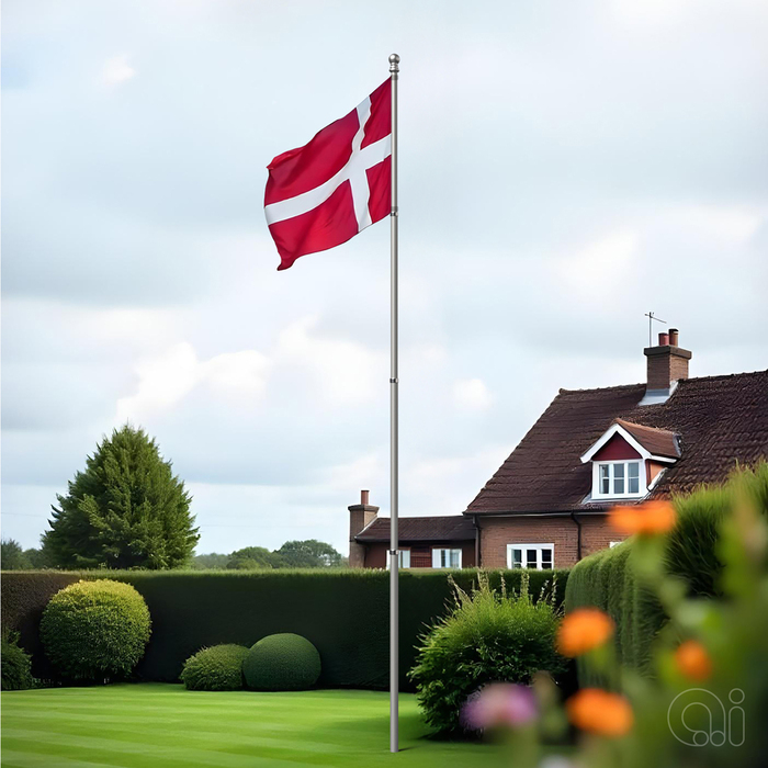 Flagstang teleskop 4 meter